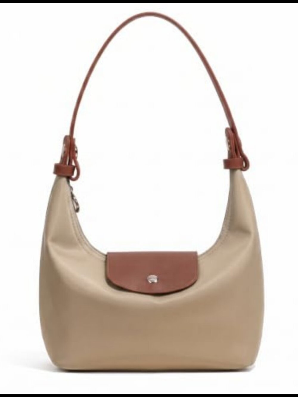 Mini Nylon Crossbody Bag Convertible Crescent Dumpling Purse